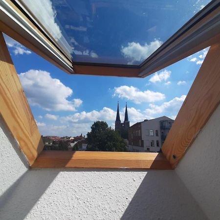 Gemuetliche Wohnung In Burg Burg bei Magdeburg Dış mekan fotoğraf