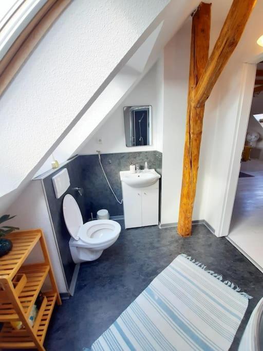 Gemuetliche Wohnung In Burg Burg bei Magdeburg Dış mekan fotoğraf