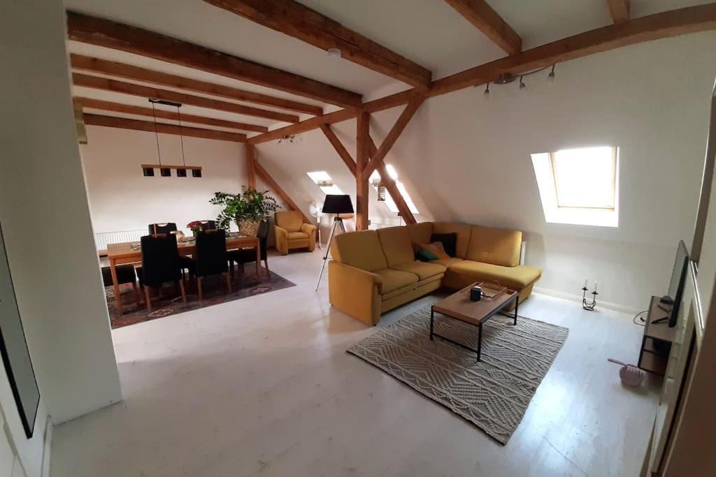 Gemuetliche Wohnung In Burg Burg bei Magdeburg Dış mekan fotoğraf